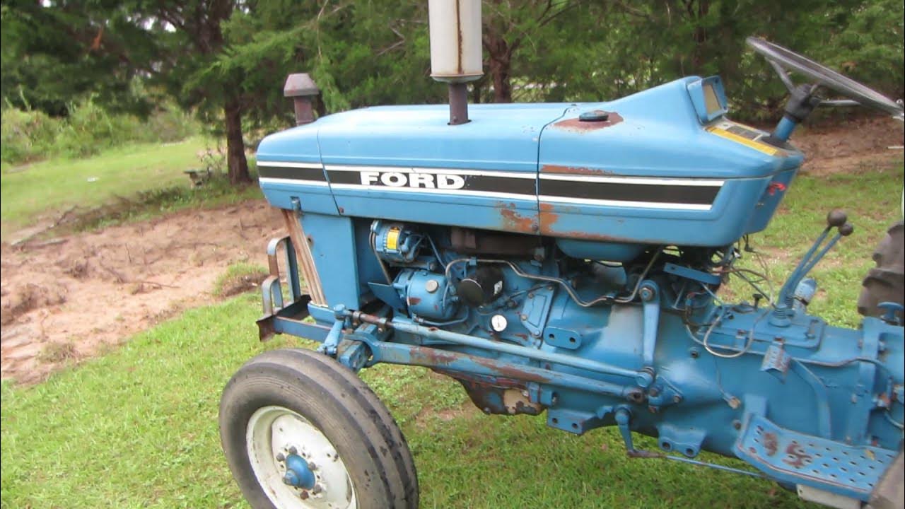 Ford 3910 Tractor Front End Alignment Final Adjustment and Test Run
