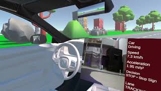 Real-Time Video-Augmented Virtual Reality Visualization of Physical Autonomous Vehicle Behavior