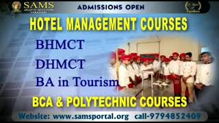 Welcome to SAMS VARANASI for Admission 2019