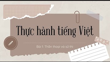 Thực hành tiếng Việt - Bài 1 - Ngữ văn 10 Cánh Diều - OLM.VN