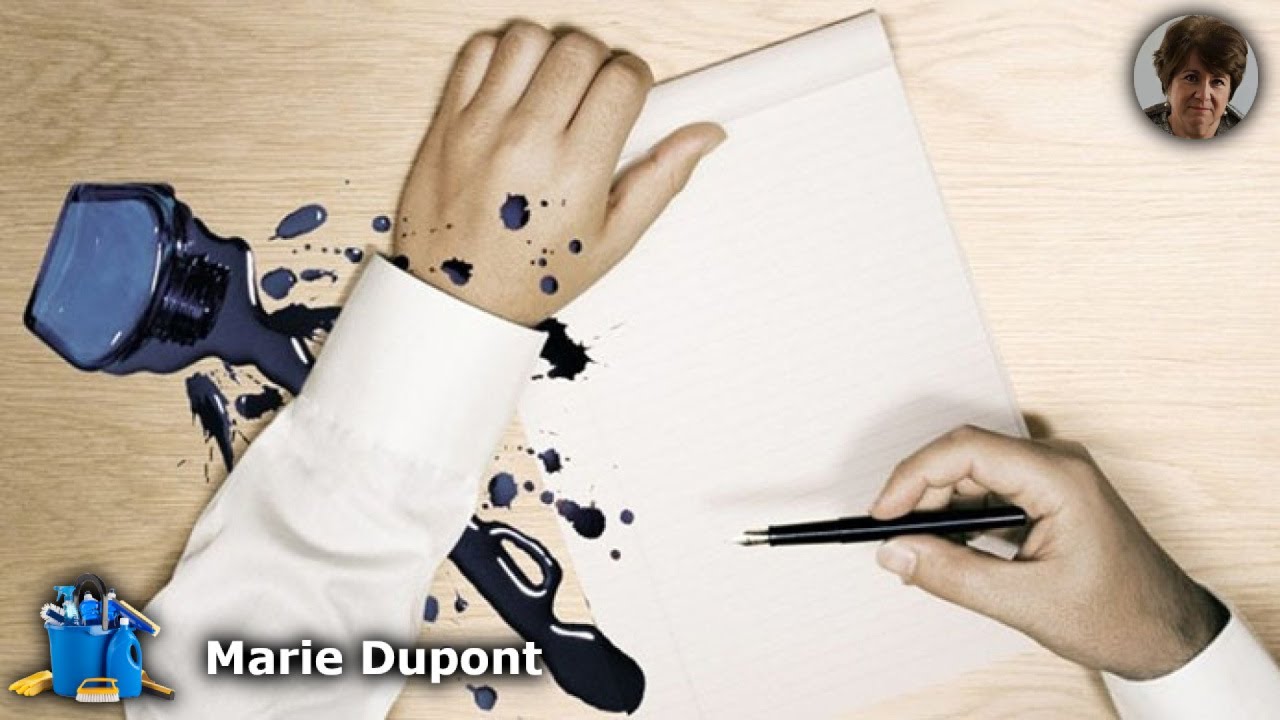 Astuce rapide : Comment enlever une tache de stylo à bille ou gel sur