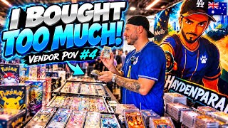 I BOUGHT TOO MANY POKEMON CARDS...NOW I NEED TO SELL THEM! 😳 VENDOR POV #4