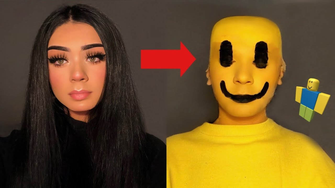 Transforming Into A Roblox Character Scary Youtube - antonio garza roblox noob