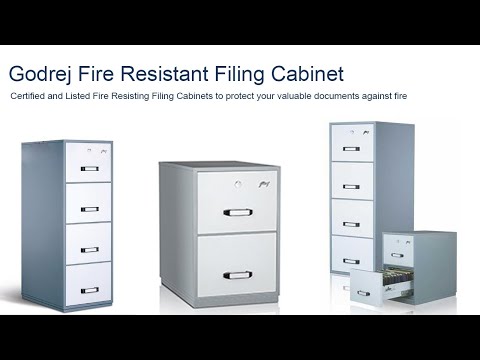 Godrej FRFC - Fire Resistant Cabinet in India I Fireproof File Cabinet Safe Locker in