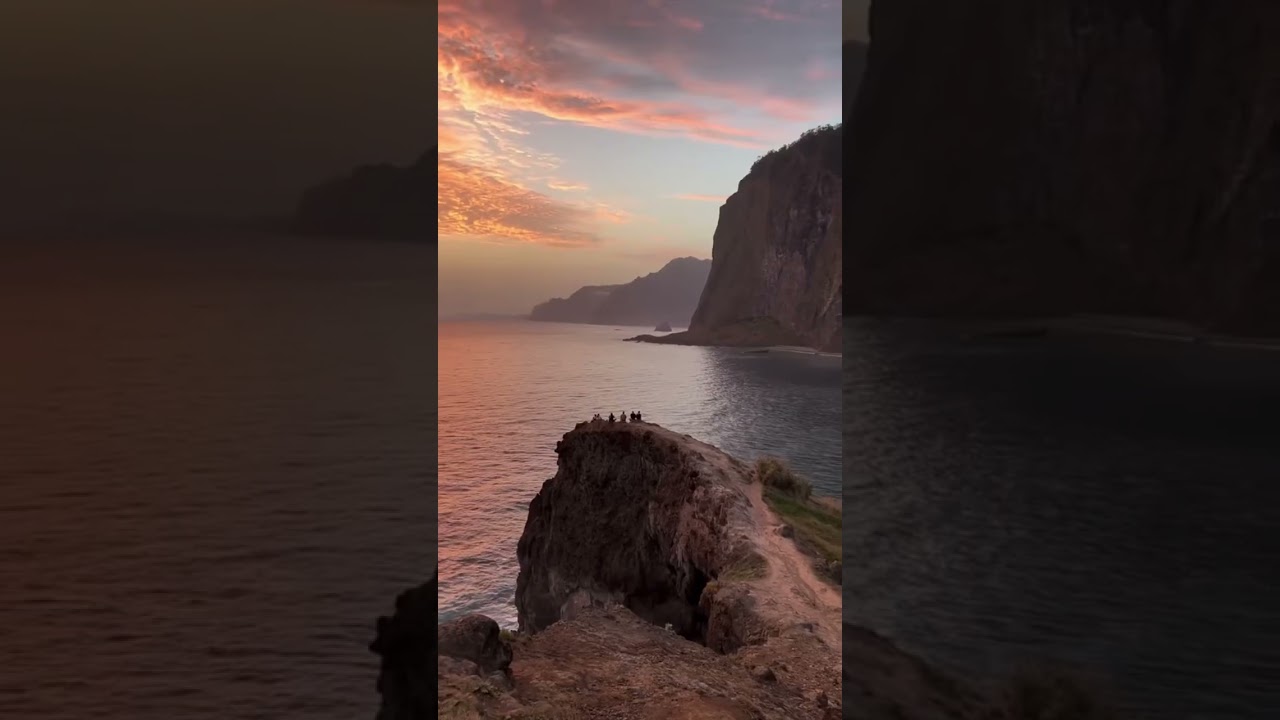 the ocean during a stunning sunset. 