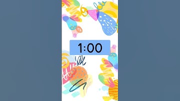 1 Minute Countdown Timer | Check out the other timer on my YouTube channel  ☆