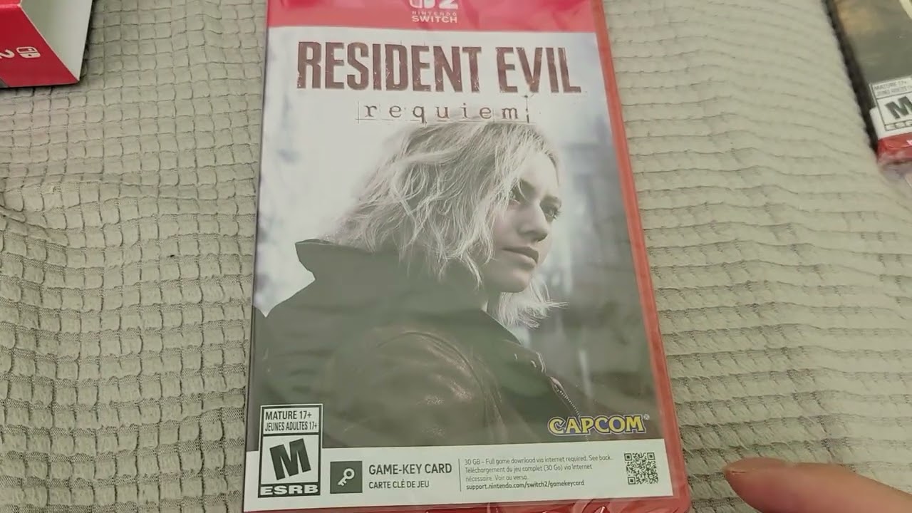 Unboxing Resident Evil Generations Pack Requiem Village Biohazard  Nintendo Switch 2 CAPCOM