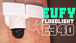 Coolest Dual Cam FloodLight Camera for Home | Eufy Floodlight Cam E340 Unboxing