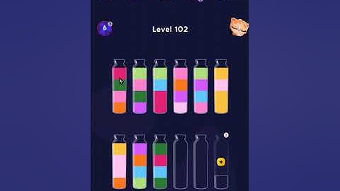Get Color  -  Water Sort Puzzle level 102 | Mobile Games