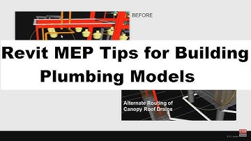 Autodesk Revit MEP Tips for Building Plumbing Models for Design and Coordination