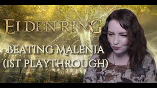 My entire Malenia fight from start to finish (1st playthrough)