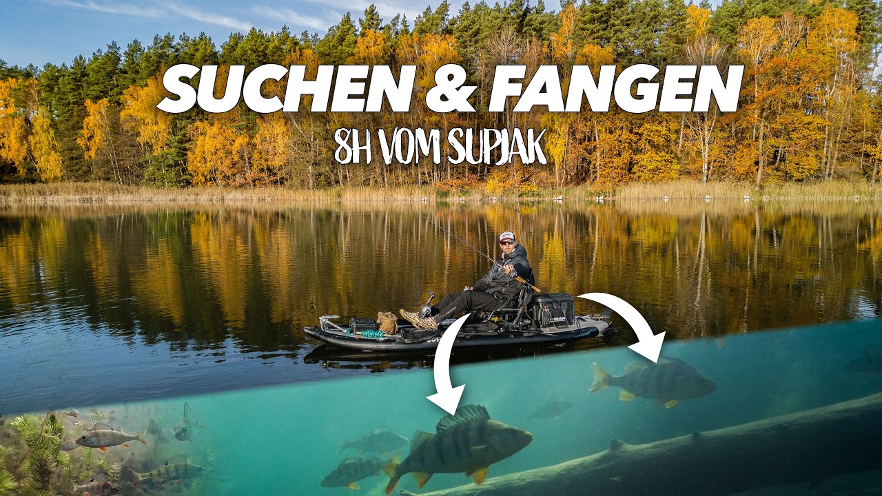 Im unbekannten Stillgewässer Fische finden - meine Taktik 🧐🤫