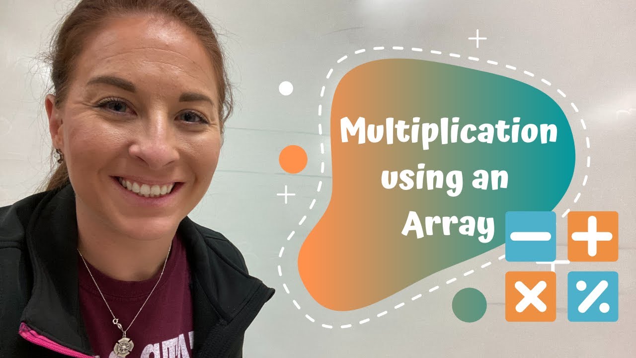 Multiplication with arrays, 3rd grade - YouTube