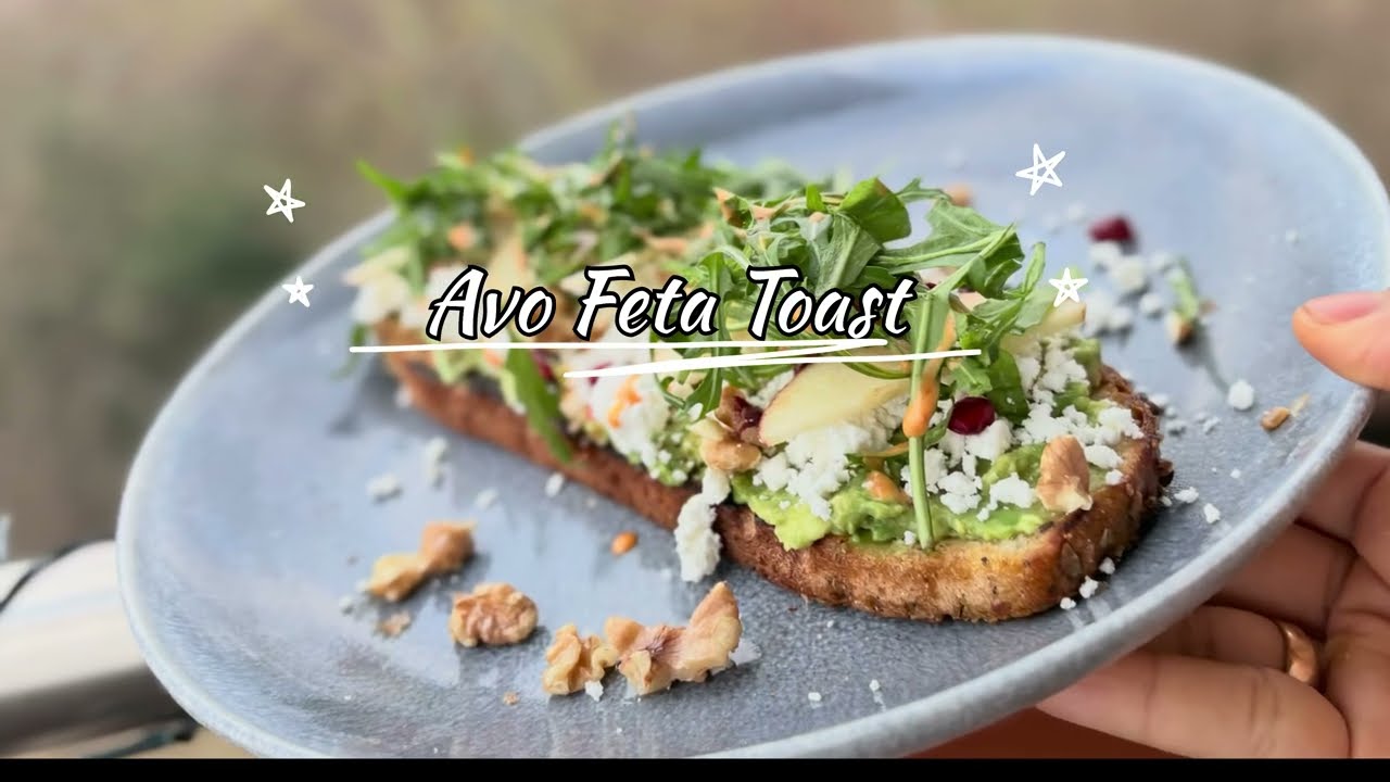 🥑 Avo Feta Toast | Healthy & Tasty Breakfast 😋 | Easy Recipe TheVegWay🌱