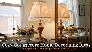 Elegant Small Space Decorating Ideas | Cozy Cottagecore & French Country Style