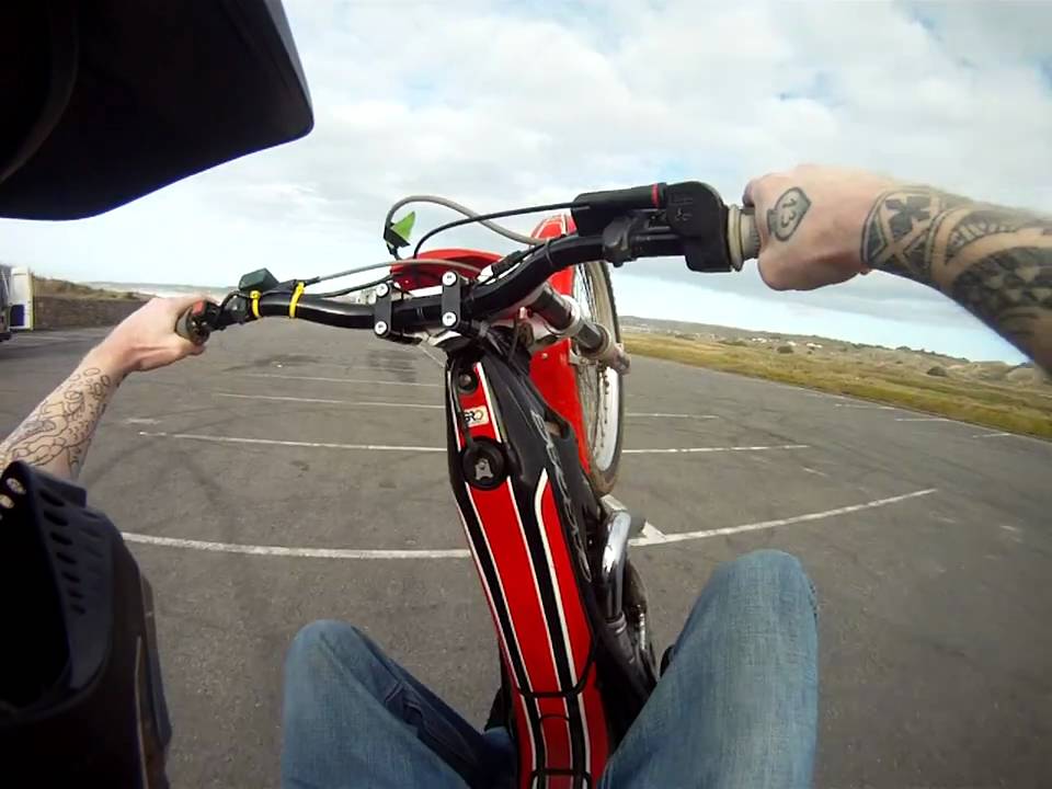 GoPro HD Trials Bike Wheelies YouTube