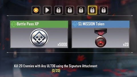 Kill 20 Enemies with Any UL736 using the Signature Attachment