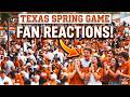 Texas Fans React to Spring Game | This Defense is SCARY GOOD
