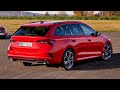 New Skoda OCTAVIA RS Combi (2021) - FIRST LOOK, exterior interior & DRIVING (exhaust sound)