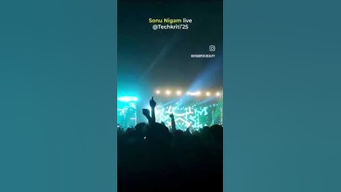 🎤 Sonu Nigam Live at Techkriti, IIT Kanpur | Grand Finale Night 🔥✨