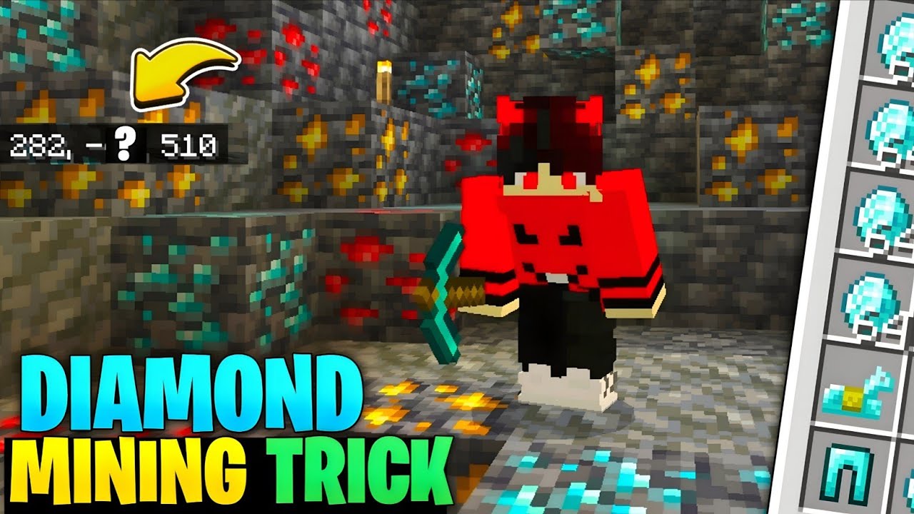 I Tried A Most Viral Trick In Minecraft 🤯 How To Find Diamond 💎 In Minecraft ?👿👿  Nerz Gamer  