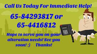 Alteration Services Singapore East: CALL NOW (84293817) | Sewing Alterations Quality & Affordable