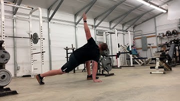 Spiderman Stretch with Rotation