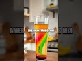 Density Rainbow in a Glass