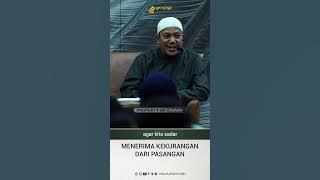 Menerima kekurangan pasangan