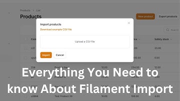 Part: 17| Mastering Filament Imports: Your Ultimate CSV Tutorial
