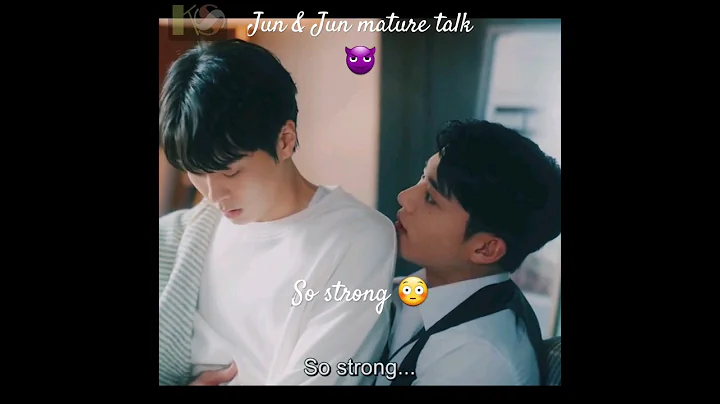 why is it getting bigger and bigger ? #junandjun #blseries #kdramaedit #lgbt #fypシ