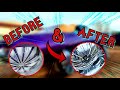 how to bring old chrome rims back to life!!!