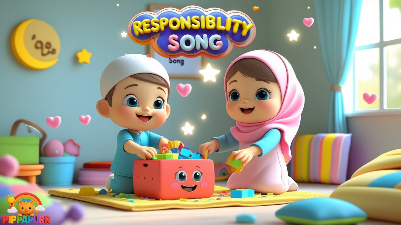 Секрет того, как заставить детей убираться с улыбкой | Песни Pippapurr