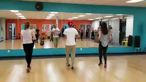 Salsa on2 footwork and turn patterns with counts Majesty in Motion Dance Company