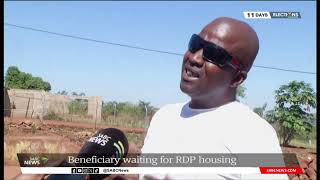 Beneficiary waiting for RDP housing in Limpopo