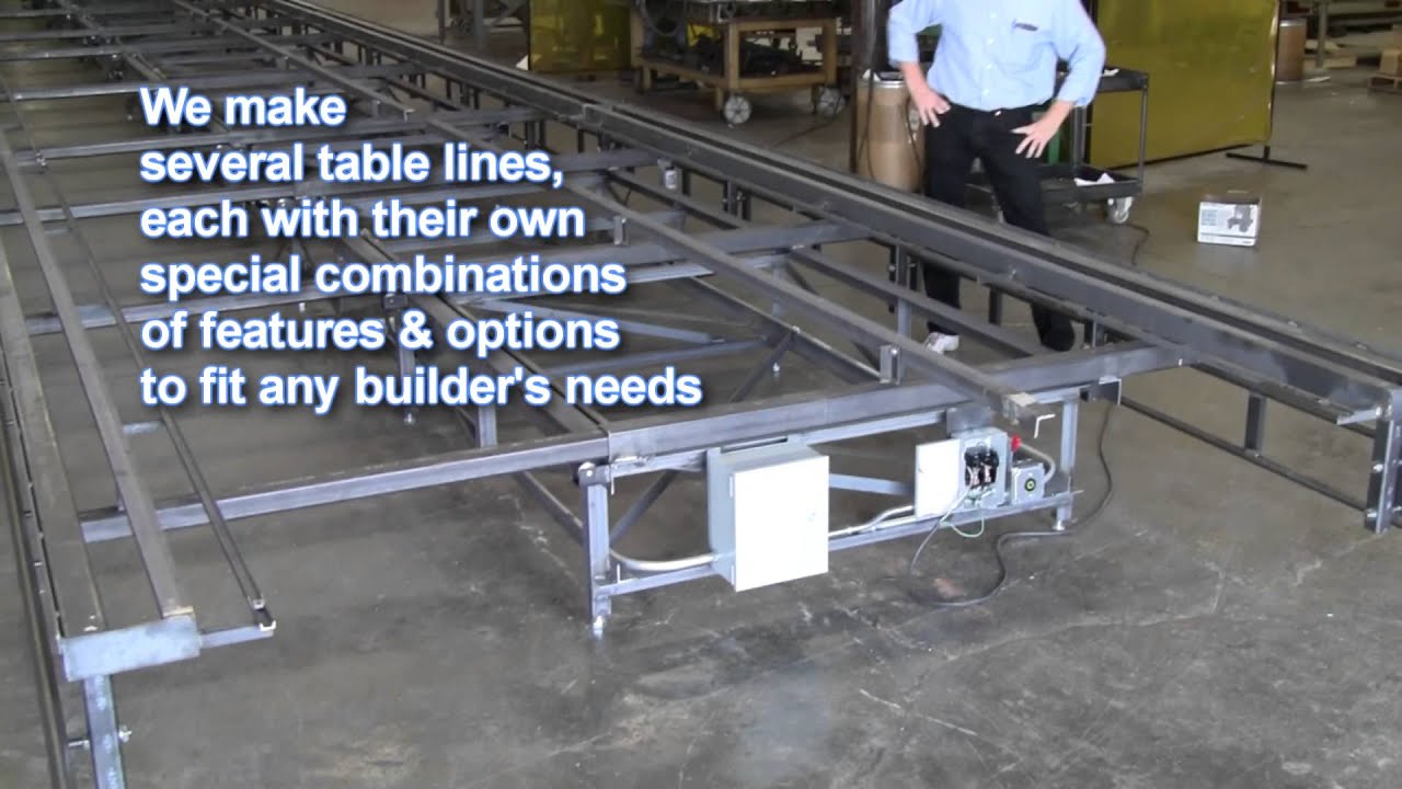 80 ft. TRIAD Diamond Quad Framing Table SNEAK PEEK YouTube