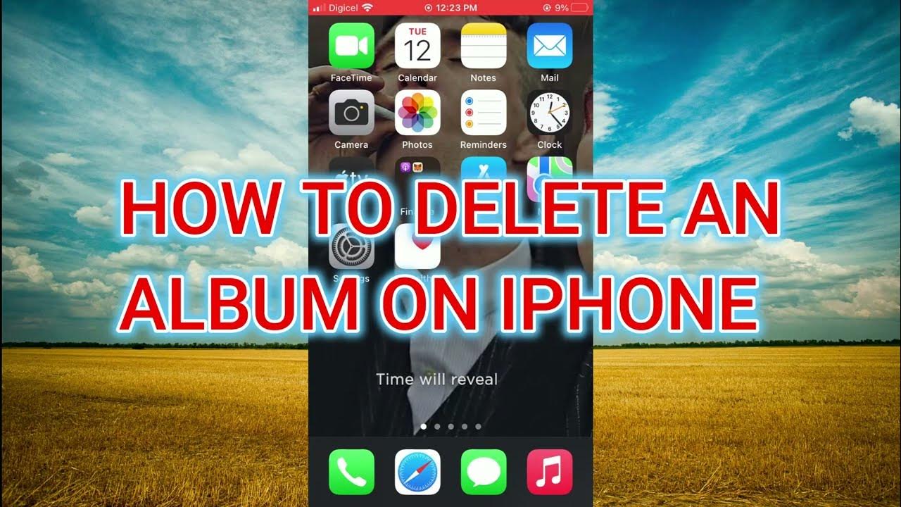 how-to-delete-an-album-on-iphone-2022-youtube