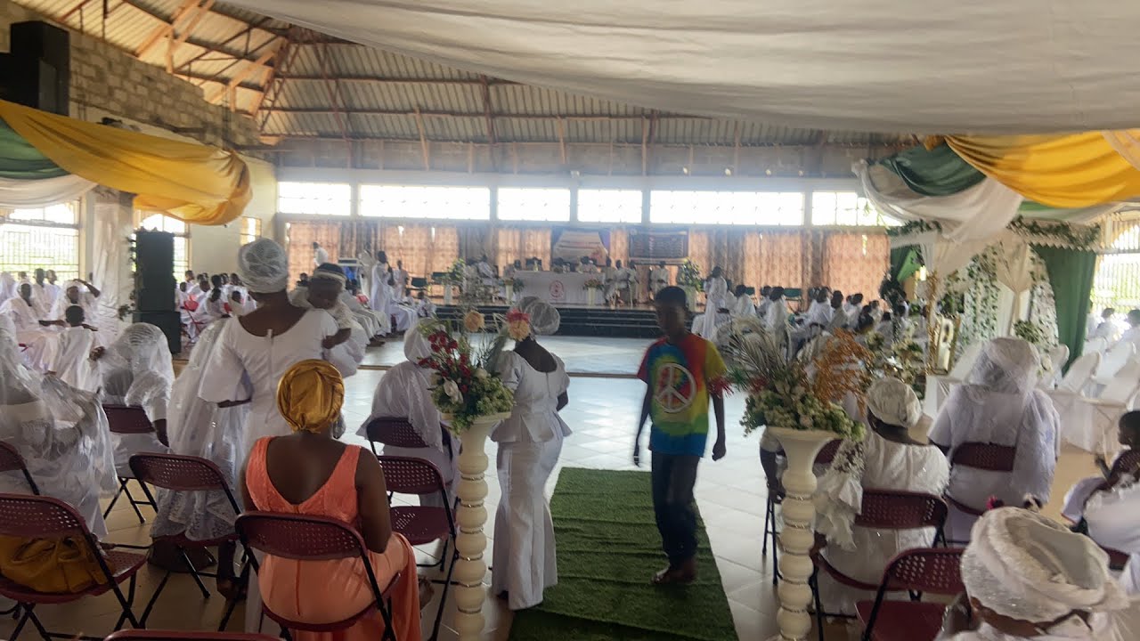 Ebenezer and ziporah wedding ceremony at Ejisu true faith church international 🤩