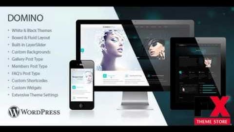 Preview Domino Responsive WordPress Theme