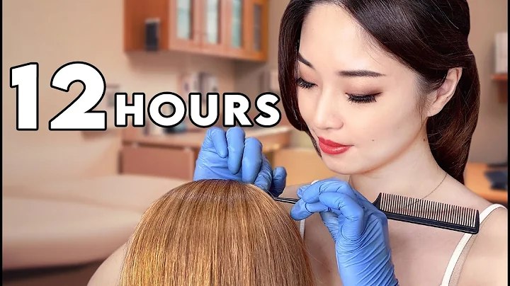 ASMR The Ultimate Sleep Treatment for Insomnia ~ 12 Hours of Hair Treatments thumbnail