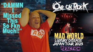 ONE OK ROCK -  Mad World LUXURY DISEASE JAPAN TOUR 2023 MUSIC REACTION