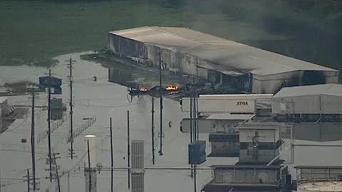 Fire at Arkema chemical plant in Texas
