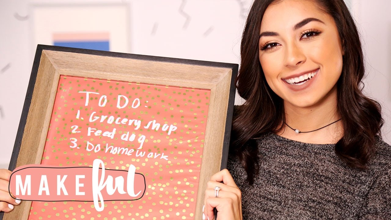 jeanine amapola, amapola, jeanine, diy, how to make a dry erase board, diy ...