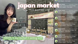 $4000 Weekend At Omatsuri 🍡  Improved Setup, Packing Orders, Grwm, Small Business Vlog