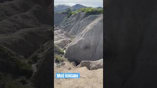 Muddy Lunar Landscape - Mud Volcanoes Berca Buzau Romania