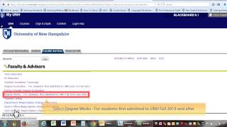 Degree Works - Logging In