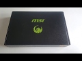 MSI ALPHA 15 A3DD Notebook kutu açılımı & Unboxing