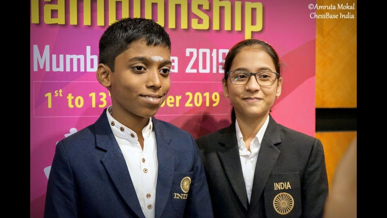 World Youth Chess C'ship: Praggnanandhaa, Divya Deshmukh, Iniyan post wins  to stay unbeaten