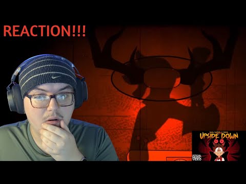 UPSIDE DOWN (A Hazbin Hotel Song) - Black Gryph0n & Baasik REACTION!!!