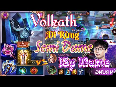 Hướng Dẫn Volkath Đi Rừng Mùa 22 | Dùng Skin Nạp là Auto 12p 1Game | Top 1 Volkath